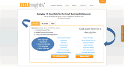 Desktop Screenshot of hrinsights.com